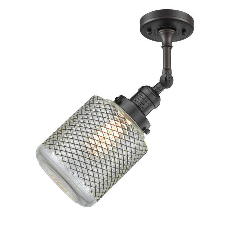Iyana Dimmable Bath Sconce, Oil Rubbed Bronze, Bulb Not Included