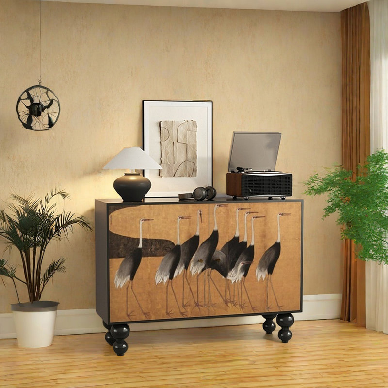 Vintage Solid Wood Sideboard