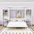 Queen Murphy Bed with Desk and Cabinets-559281905