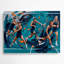 Art mural bleu sport-962325352