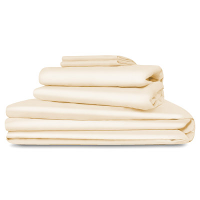 Ensemble de literie rafraîchissante 100% eucalyptus Lyencell TENCEL ™ Delara - Doux, soyeux et respirant
