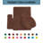 Mckeel Polyester Non-Slip Solid Bath Rug Set-33487950