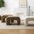 29" Fully Upholstered Small Waterfall Bench-1038194614