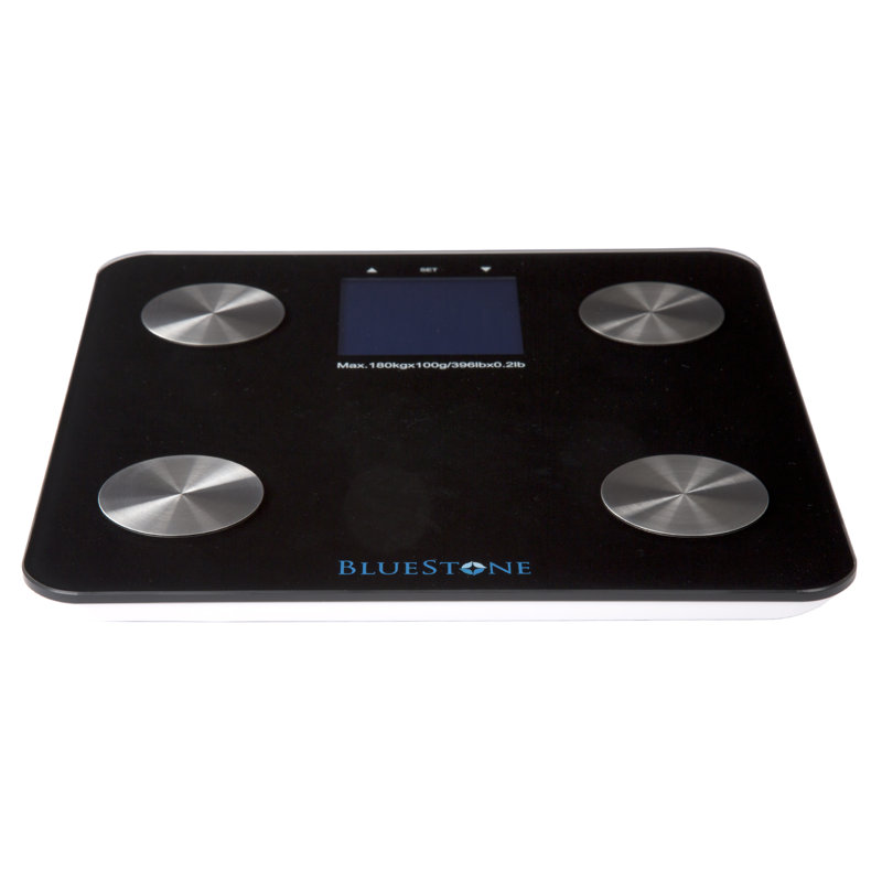 Bluestone Digital Scale for Body Weight with Large LCD Display to Track Health and Fitness