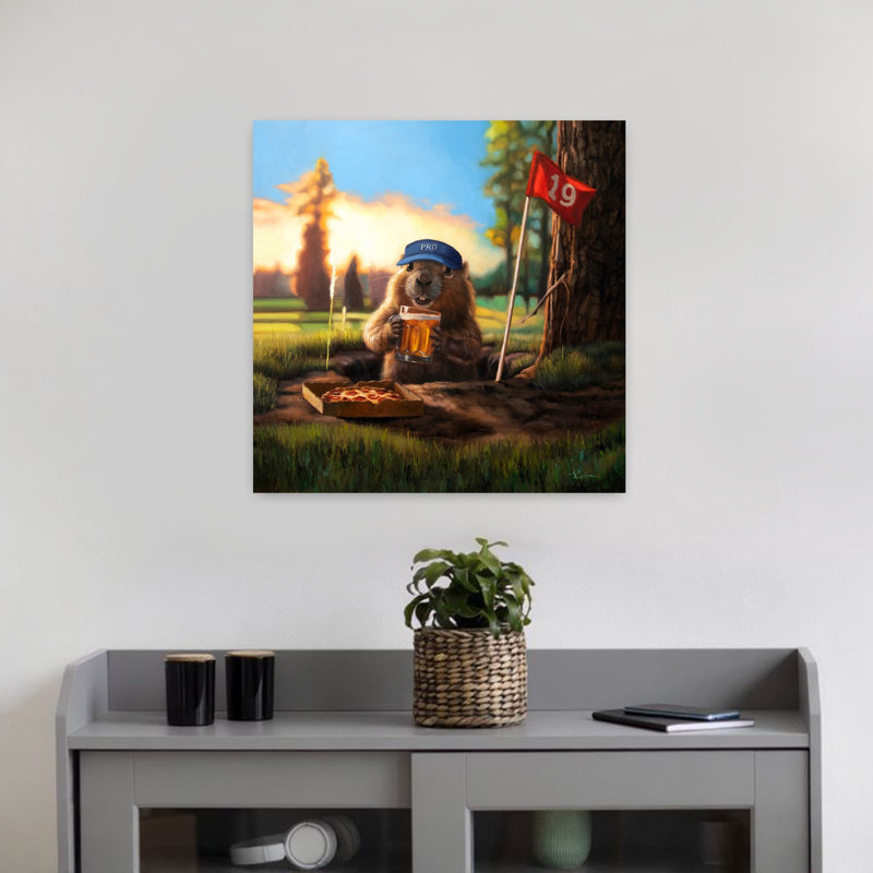 Art urbain contemporain 19 trous, H 18 po x l 18 po