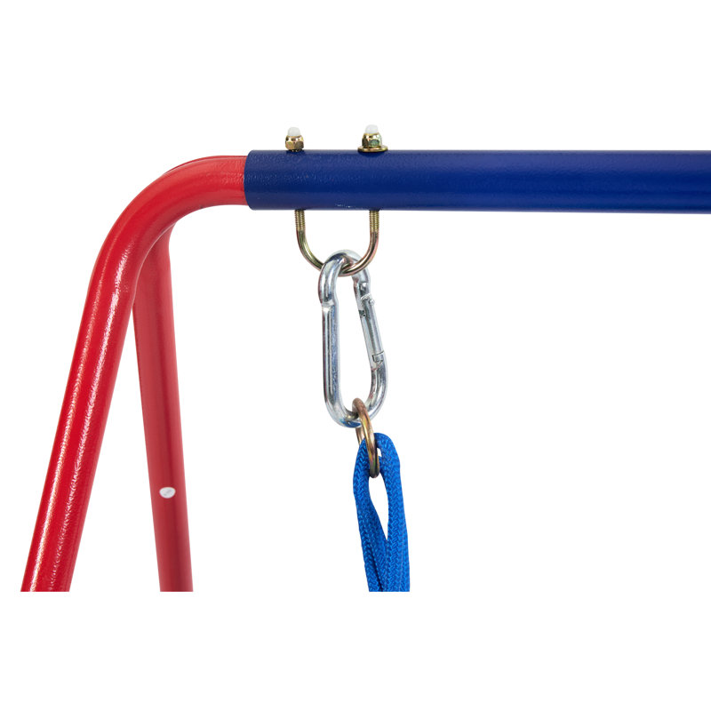 21 balançoires: bleu, fabrication en plastique mental fiable, équipement de terrain de jeu sécuritaire, capacité de 110 lb, balançoire 3 ans et plus: et plastique sécuritaire, poids maximal, pour les enfants de 3 ans et plus