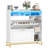 Narrow Shoe Cabinet with LED Lights