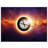 Full Eclipse View - Modern wall clock-35102590