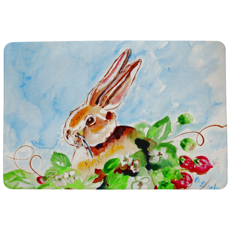 Deveraux Non-Slip Doormat, Rectangle 1'6" x 2'2"