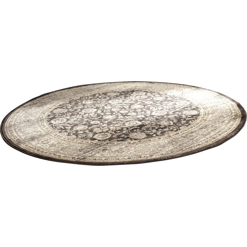 Brytani Performance Oriental Rug, Round 6'7"