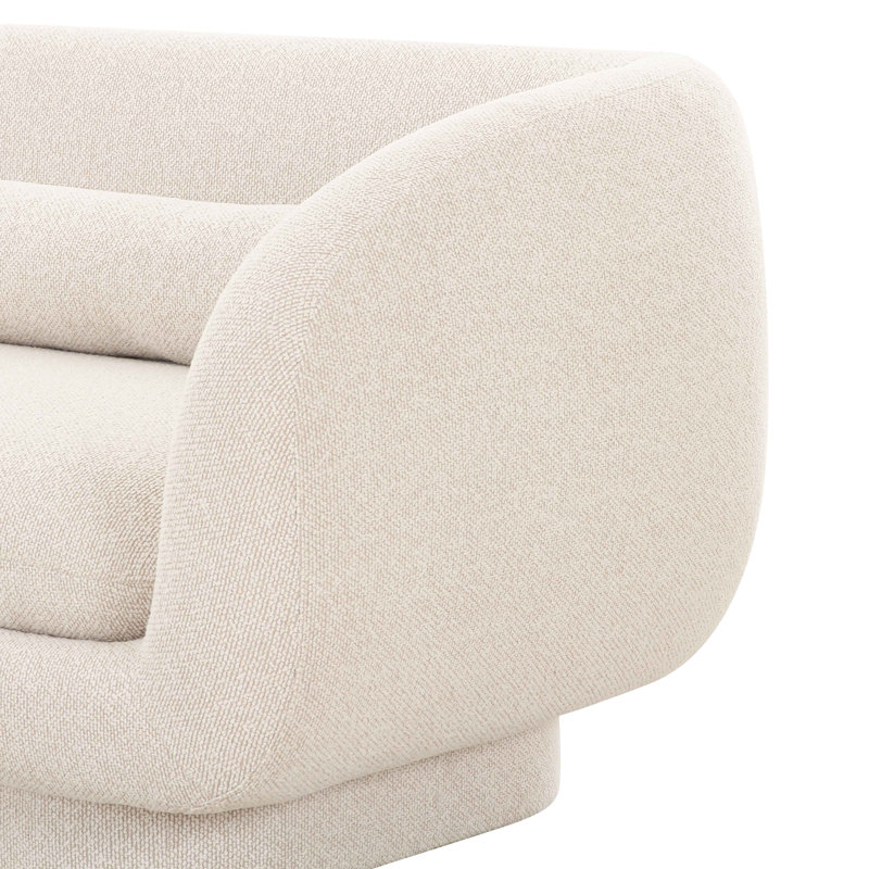 Tov Furniture Simone Cream Boucle Sofa