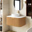 Meuble-lavabo flottant mural 30 po avec lavabo-570434173