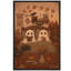 Mignon fantôme, impression sur toile encadrée, décoration de vacances d'Halloween-118759621-118759622