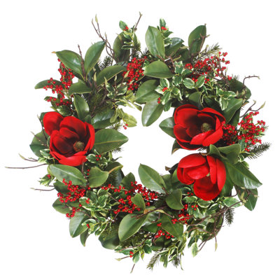 Grandiflora Magnolia 32" Wreath