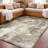 Premium Machine Washable Dream Shag ADS560 Floral Rug-2141031207-2141031205