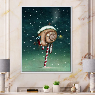 " Christmas Snail Mail Box "