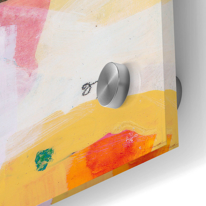 Art mural en verre «Oide 4» par Pamela K. Beer, H 24 po x l 24 po x P 0,2 po