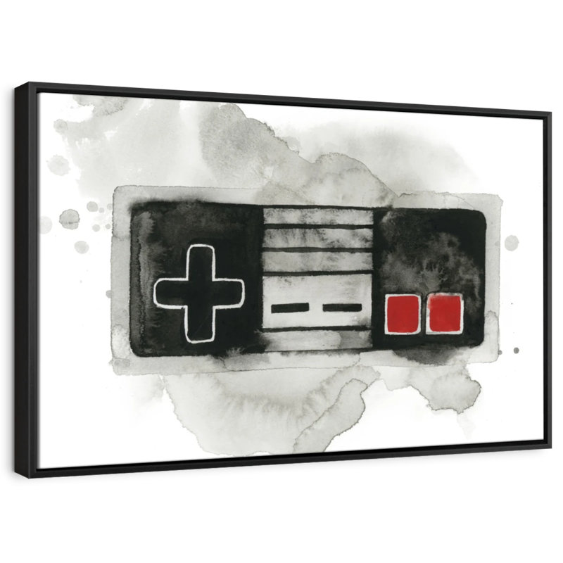«Gamer I», reproduction sur toile, H 9 po x l 13 po