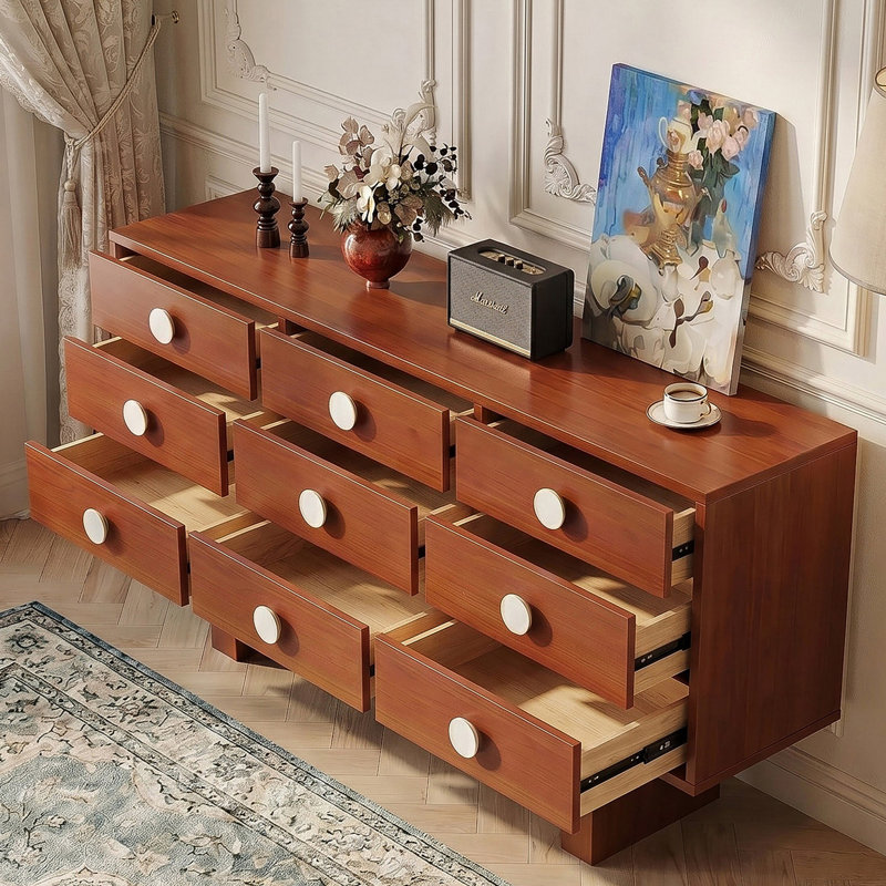 Buffet de style médiéval français
