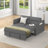 Loveseats Sofa Bed with Pull-out Bed-1770440748