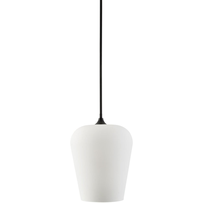 Luminaire suspendu Yueva, Laiton, Blanc, H 15 po x l 12 po x P 12 po