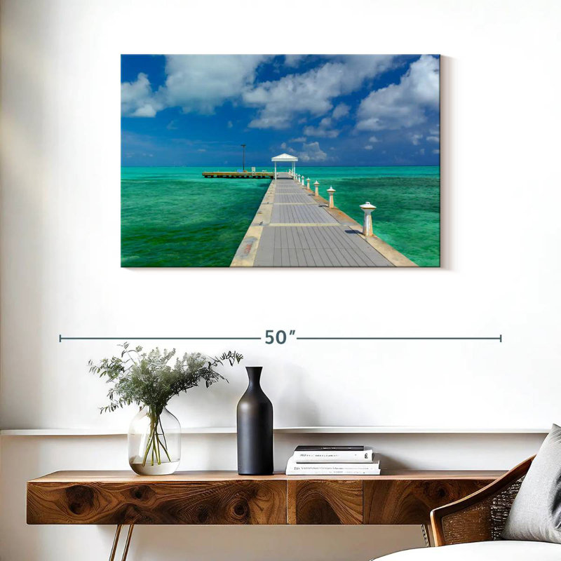 Gillard Cayman Islands Pier, 24" H x 36" W