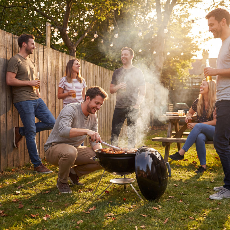 Dakota Fields Aanvi 40.5cm W Portable Charcoal Grill