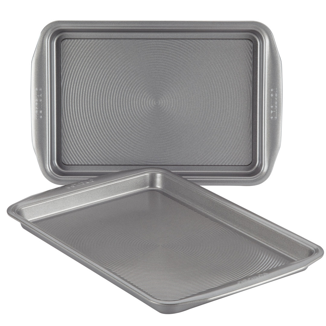 Circulon Bakeware Nonstick Baking Pans / Cookie Pan Set, 9 Inch x 13 Inch and 10-Inch x 15-Inch Circulon 