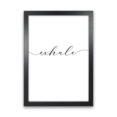 Inhale - Exhale 2/2 - Print