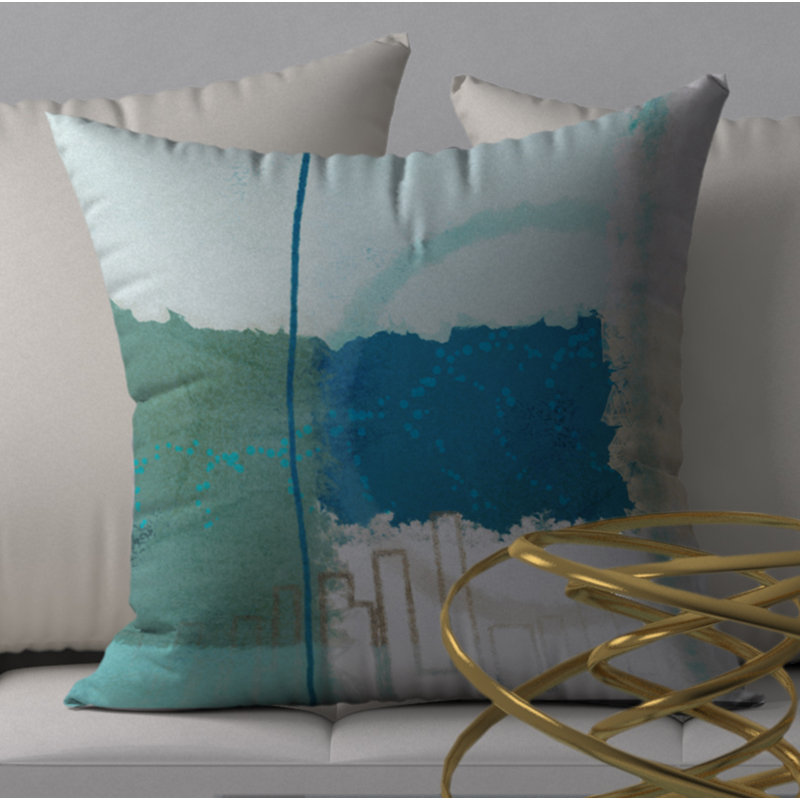 Housse de coussin carrée/insert, 18" x 18"