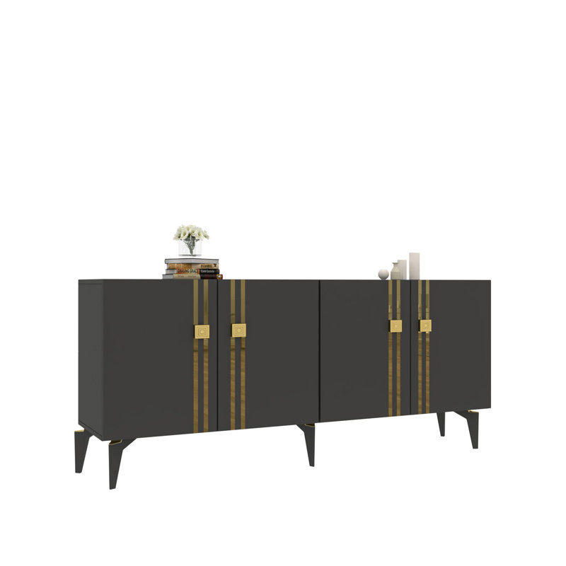 Olivia 150cm Console Table, Grey