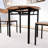 Modern 3-Piece Round Dining Table Set