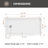 60" W X 30" D Non-slip Shower Base With Drain Assembly, Wider Threshold Design-113276785