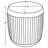 Round Upholstered Ottoman
