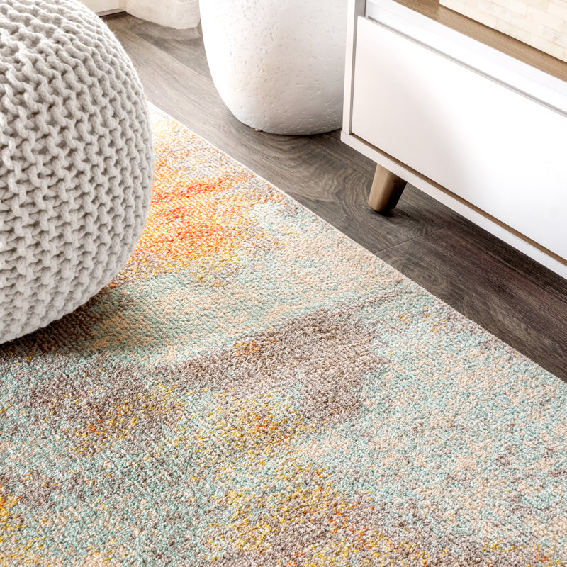 Cayden Abstract Area Rug, Rectangle 160 x 231cm