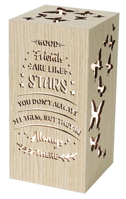 «Friends Are Like Stars Night Light»