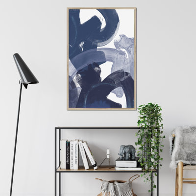Blue on Blue I 1 Piece Painting