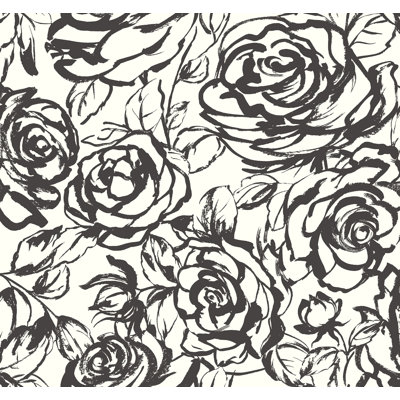 Nelda Black Rose Wallpaper