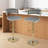 Oluseun Swivel Adjustable Height Counter Stool with Steel Frame-1903373613