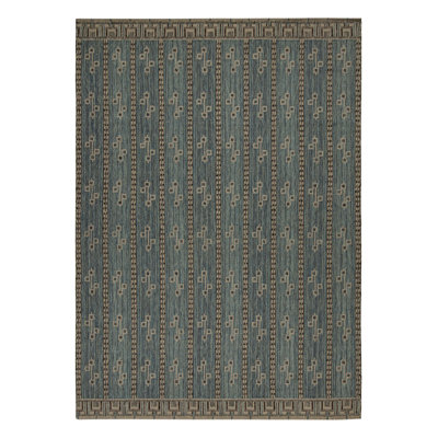 Scandinavian Wool Geometric Area Rug