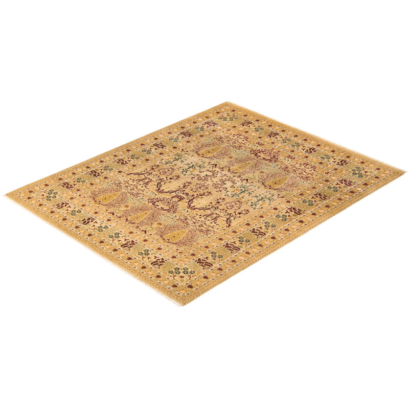 Classic One-of-a-Kind 8' 4" X 10' 7" Hand Knotted Area Rug