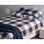 Ensemble de housse de couette à carreaux en coton teinté Buffalo 3 pièces-1021280536-1021280537