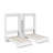 Twin-Size Dual Wall Murphy Beds Complemented With Cabinets And Storage Shelves-91639760
