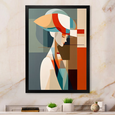Femme, art déco IV, impression sur toile