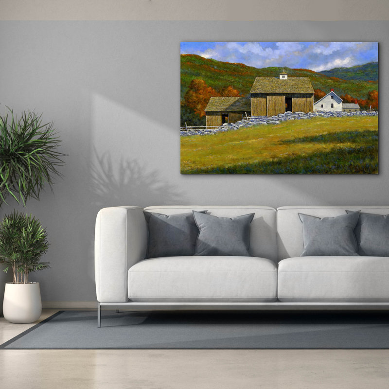 Toile épique «The Vermonter» par Michael Fratrich, 60 po x 40 po