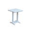  Table d'appoint carrée en composite Poly, noir-131580782