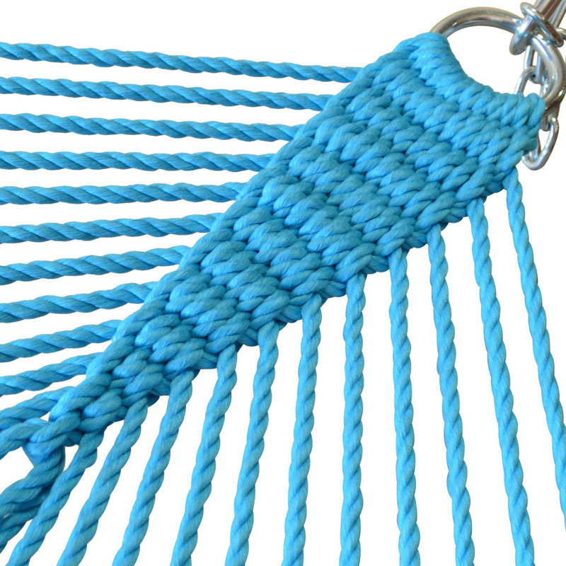 Double hamac avec support Blanco, Bleu pâle