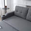 Canapé en tissu confortable et élégant pour la détente, adapté à divers styles de décoration intérieure et améliorant le confort de la maison.