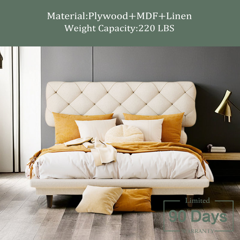 Lit Ipsa, Double, Beige
