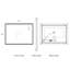 Rectangle LED Mirror, Framed Vanity Mirror With Anti Fog, Touch Sensors-1137963373-1137963370